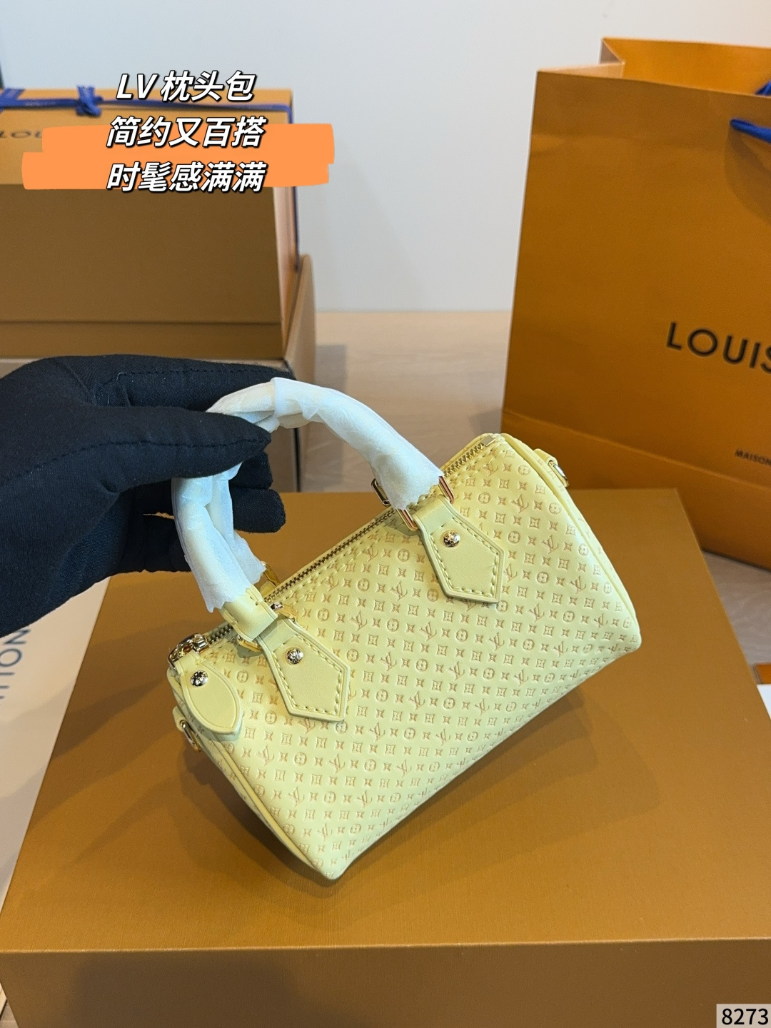 LV Speedy Handbag Monogram Canvas Cowhide Leather Zipper 2